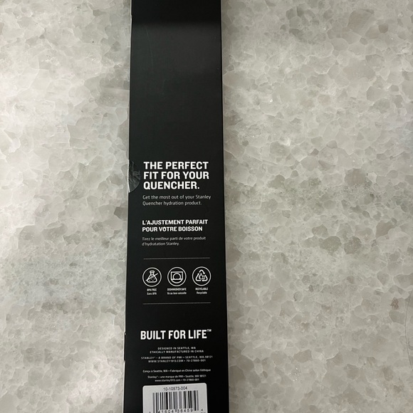 NEW IN BOX Stanley Quencher Tumbler Straws - Classic Clear - Picture 3 of 3